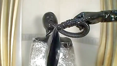 Japanese Rubber Girl Breathplay W/ Rebreather Bag