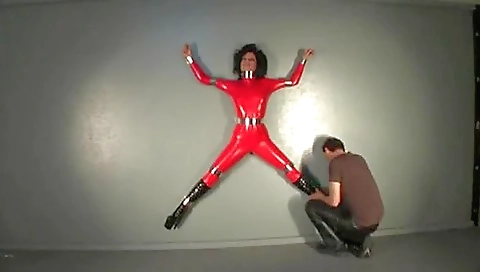 Red Latex And Wall
